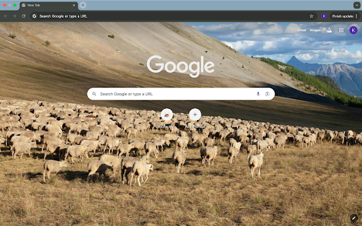 herd of goats and mountains  from Chrome web store to be run with OffiDocs Chromium online