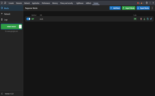 Hermes: Intercept on the Fly!  from Chrome web store to be run with OffiDocs Chromium online