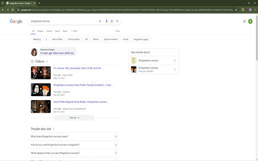 Hermione Granger She Knows Everything  from Chrome web store to be run with OffiDocs Chromium online