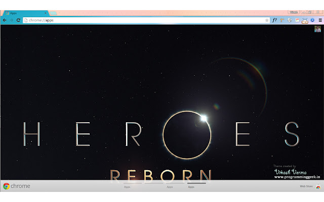 Heroes Reborn  from Chrome web store to be run with OffiDocs Chromium online
