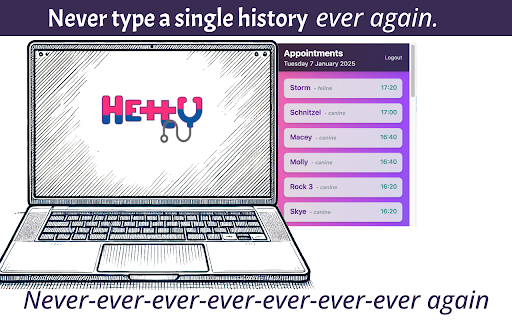 Hetty  from Chrome web store to be run with OffiDocs Chromium online