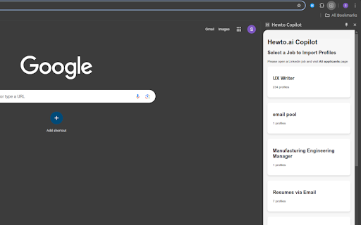 Hewto.ai Copilot  from Chrome web store to be run with OffiDocs Chromium online