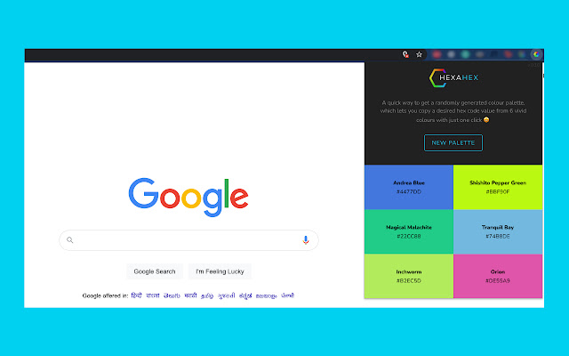 Hexahex  from Chrome web store to be run with OffiDocs Chromium online