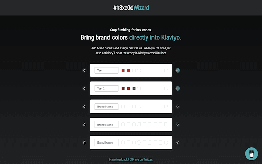 Hex Code Wizard  from Chrome web store to be run with OffiDocs Chromium online