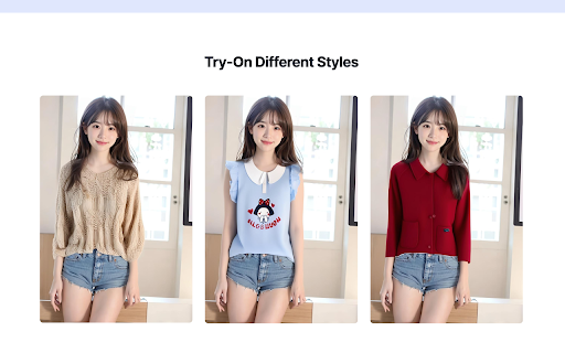 HeyBeauty AI Try On  from Chrome web store to be run with OffiDocs Chromium online