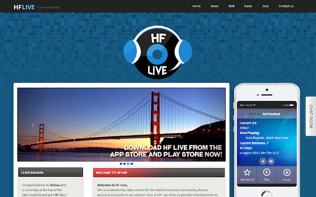 HF Live  from Chrome web store to be run with OffiDocs Chromium online