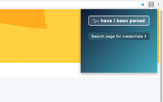 HIBP Checker  from Chrome web store to be run with OffiDocs Chromium online