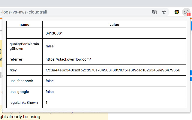 Hidden field viewer  from Chrome web store to be run with OffiDocs Chromium online
