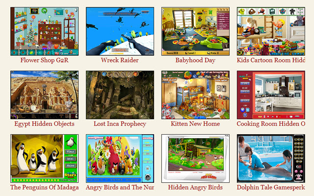 Hidden Objects Games  from Chrome web store to be run with OffiDocs Chromium online
