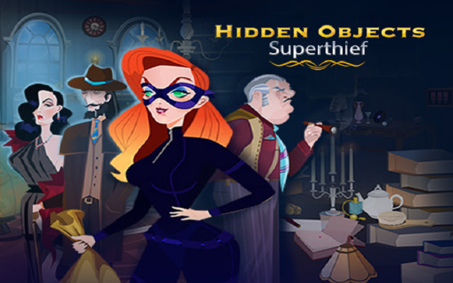 Hidden Objects Superthief  from Chrome web store to be run with OffiDocs Chromium online