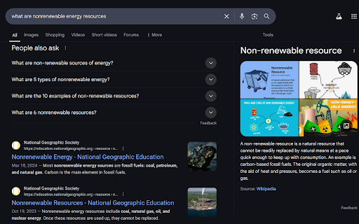 Hide AI Overview on Google  from Chrome web store to be run with OffiDocs Chromium online