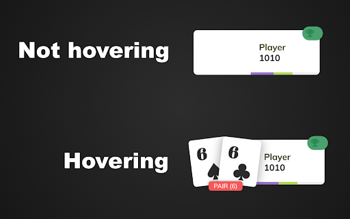 Hide Cards for Poker Now  from Chrome web store to be run with OffiDocs Chromium online