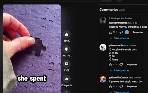 Hide Elements from YouTube Shorts  from Chrome web store to be run with OffiDocs Chromium online