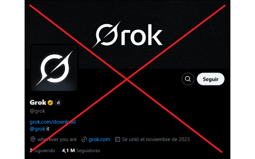 Hide @Grok replies  from Chrome web store to be run with OffiDocs Chromium online