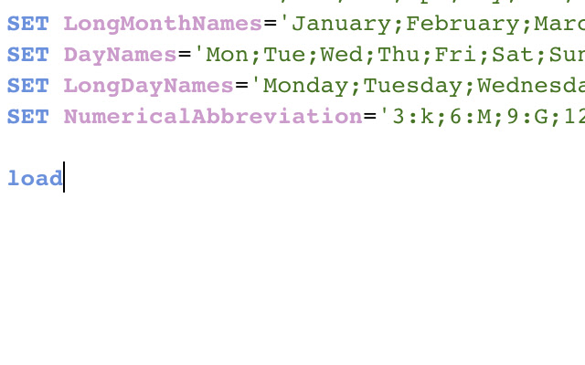 Hide intellisyntax for Qlik Sense  from Chrome web store to be run with OffiDocs Chromium online