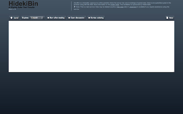 HidekiBin  from Chrome web store to be run with OffiDocs Chromium online