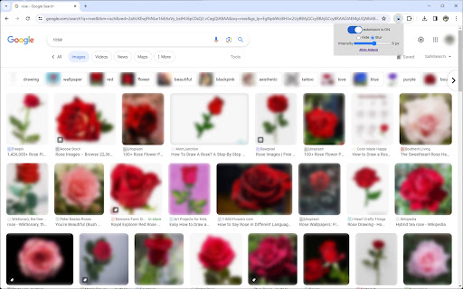 Hide or Blur Images  from Chrome web store to be run with OffiDocs Chromium online