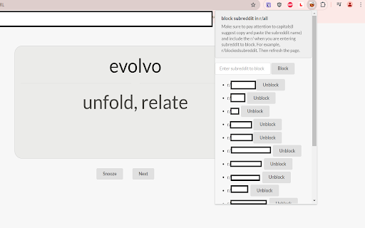 Hide Specific Articles  from Chrome web store to be run with OffiDocs Chromium online