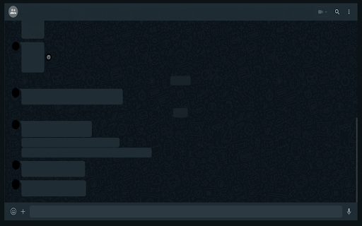 Hide the Side Menu in WhatsApp Web  from Chrome web store to be run with OffiDocs Chromium online