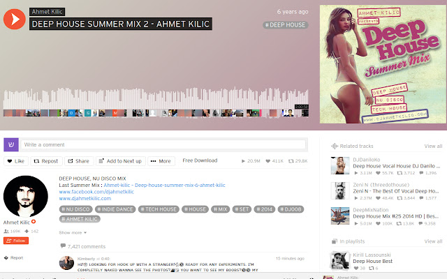 Hide Thumbnails on SoundCloud  from Chrome web store to be run with OffiDocs Chromium online