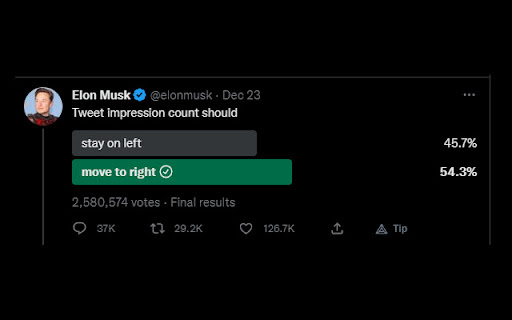 Hide Tweets Views  from Chrome web store to be run with OffiDocs Chromium online