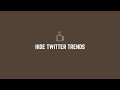 Hide Twitter Trends  from Chrome web store to be run with OffiDocs Chromium online