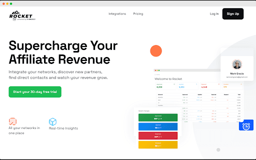 HiEnergy Rocket Advertiser Intelligence  from Chrome web store to be run with OffiDocs Chromium online