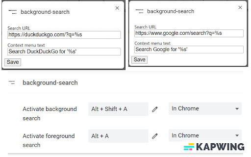 Highlighted text search  from Chrome web store to be run with OffiDocs Chromium online