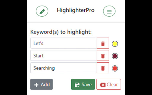 highlighter.pro  from Chrome web store to be run with OffiDocs Chromium online