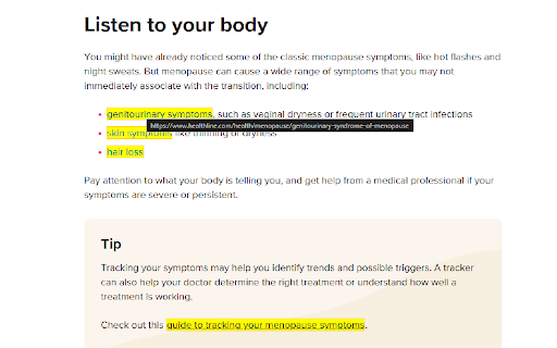 Highlight Internal Links  from Chrome web store to be run with OffiDocs Chromium online