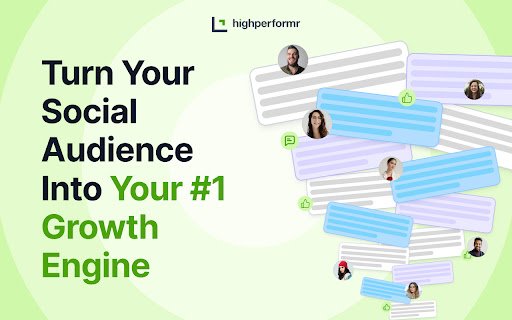 Highperformr.ai Export Leads from LinkedIn  Sales Navigator  from Chrome web store to be run with OffiDocs Chromium online