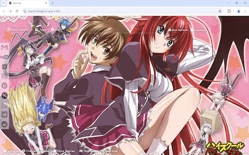 High School DxD Wallpaper  from Chrome web store to be run with OffiDocs Chromium online