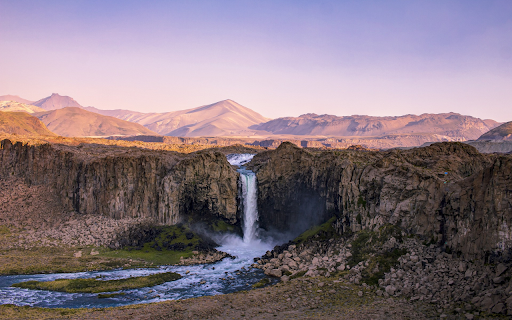 High waterfall  from Chrome web store to be run with OffiDocs Chromium online
