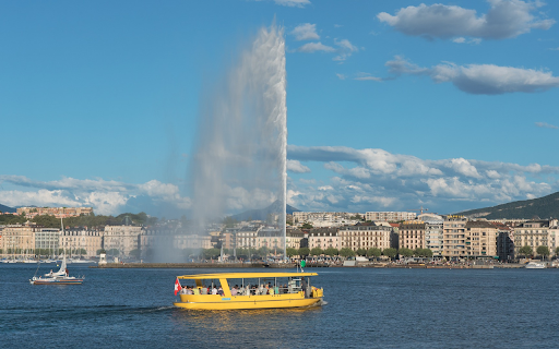 High water fountains above the city river  from Chrome web store to be run with OffiDocs Chromium online