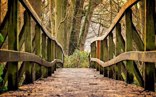 High wooden bridge  from Chrome web store to be run with OffiDocs Chromium online