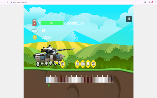 Hill Climb Racing Car Game  from Chrome web store to be run with OffiDocs Chromium online