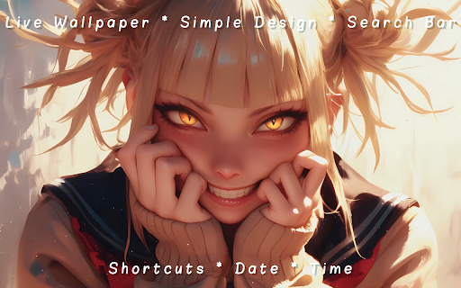 Himiko Toga My Hero Academia Live Wallpaper  from Chrome web store to be run with OffiDocs Chromium online