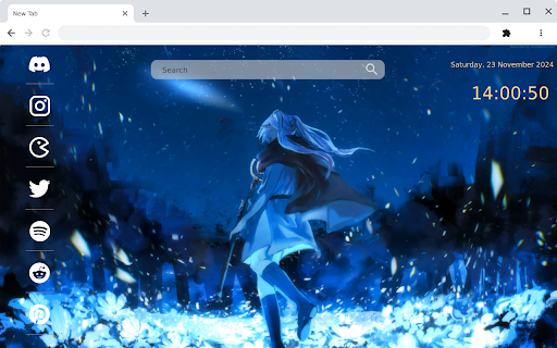 Himmel  Frieren First Encounter Live Wallpaper  from Chrome web store to be run with OffiDocs Chromium online