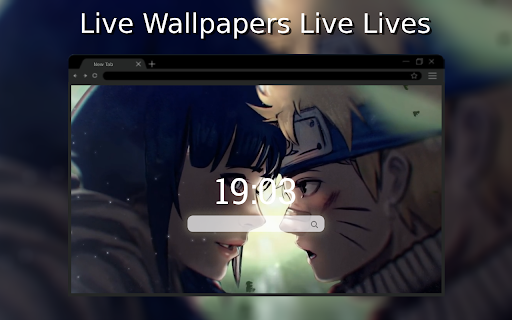 Hinata and Naruto Live Wallpaper  from Chrome web store to be run with OffiDocs Chromium online