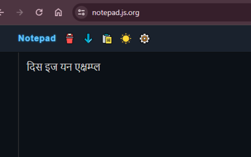 HindiSync  from Chrome web store to be run with OffiDocs Chromium online