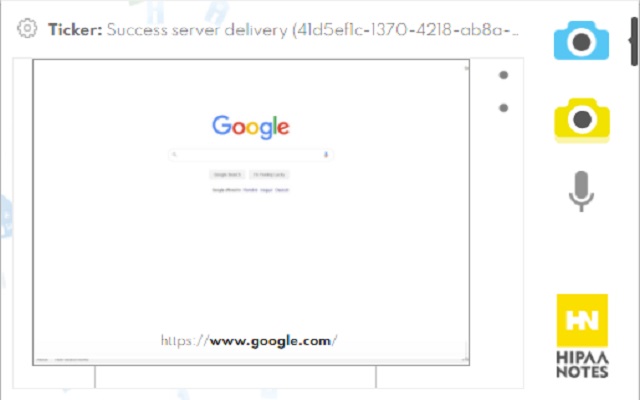 HIPAANotes  from Chrome web store to be run with OffiDocs Chromium online