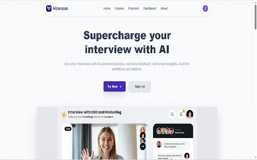 Hirenom  from Chrome web store to be run with OffiDocs Chromium online