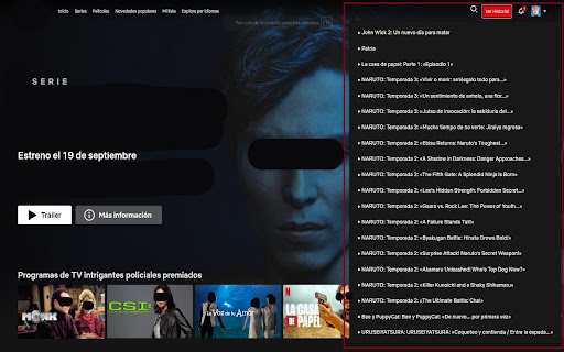 HistoFlix  from Chrome web store to be run with OffiDocs Chromium online