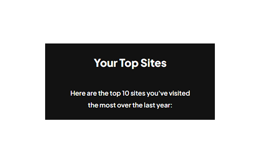 History Recap  from Chrome web store to be run with OffiDocs Chromium online