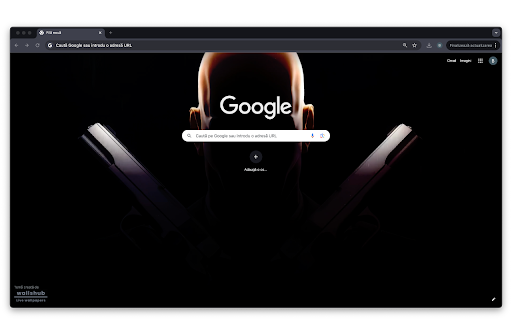 Hitman With Two Pistols Neon Light  from Chrome web store to be run with OffiDocs Chromium online