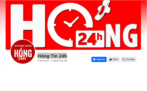 Hóng Tin 24h  from Chrome web store to be run with OffiDocs Chromium online