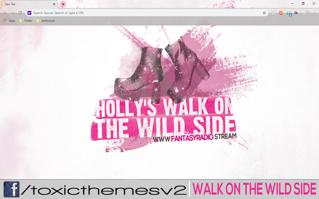 Hollys Walk on Wild Side Fantasy Radio UK  from Chrome web store to be run with OffiDocs Chromium online