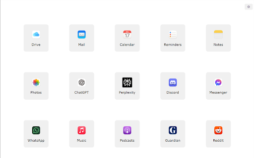 Homegrid  from Chrome web store to be run with OffiDocs Chromium online