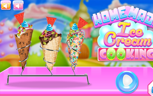 Homemade Ice Cream Cooking Game  from Chrome web store to be run with OffiDocs Chromium online