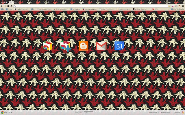 Honey  Red Paper Cranes II  from Chrome web store to be run with OffiDocs Chromium online